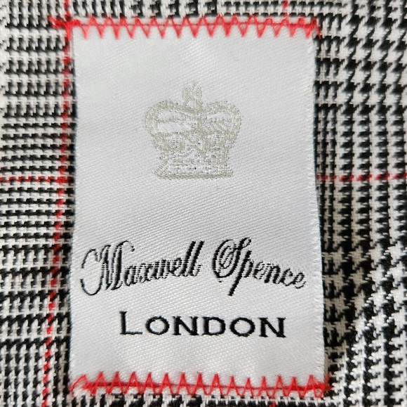 Maxwell Spence London Plaid Casual Blazer - Picture 11 of 16